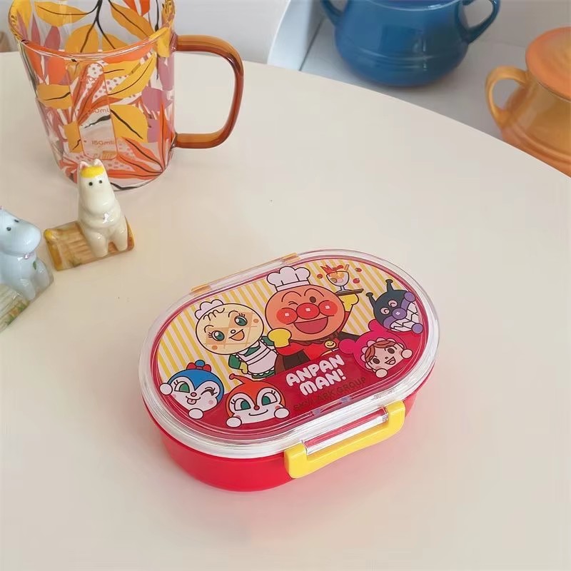 Food Snacks To Eat - Cartoon Anime Anpanman Bento Box Creative