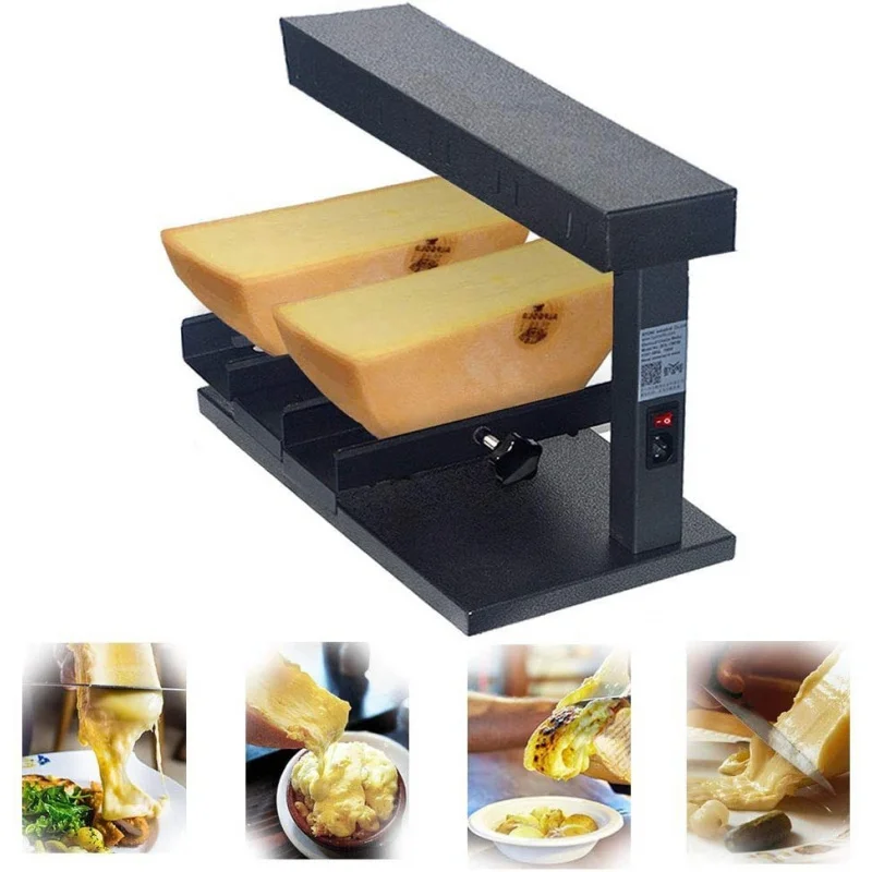 Food & Snacks Coloring Book Bold & Easy - Commercial Double Wheel Cheese Raclette Melter