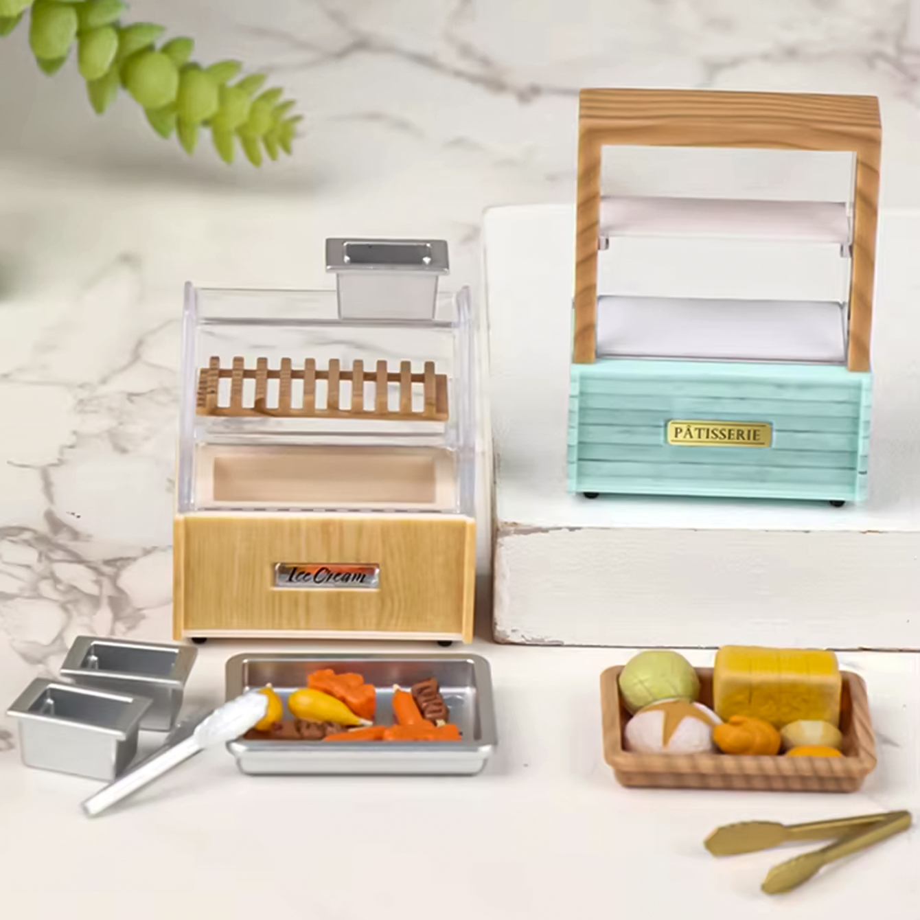Dollhouse Miniature Bread Cabi - Food And Snacks บทวิจารณ์และราคา