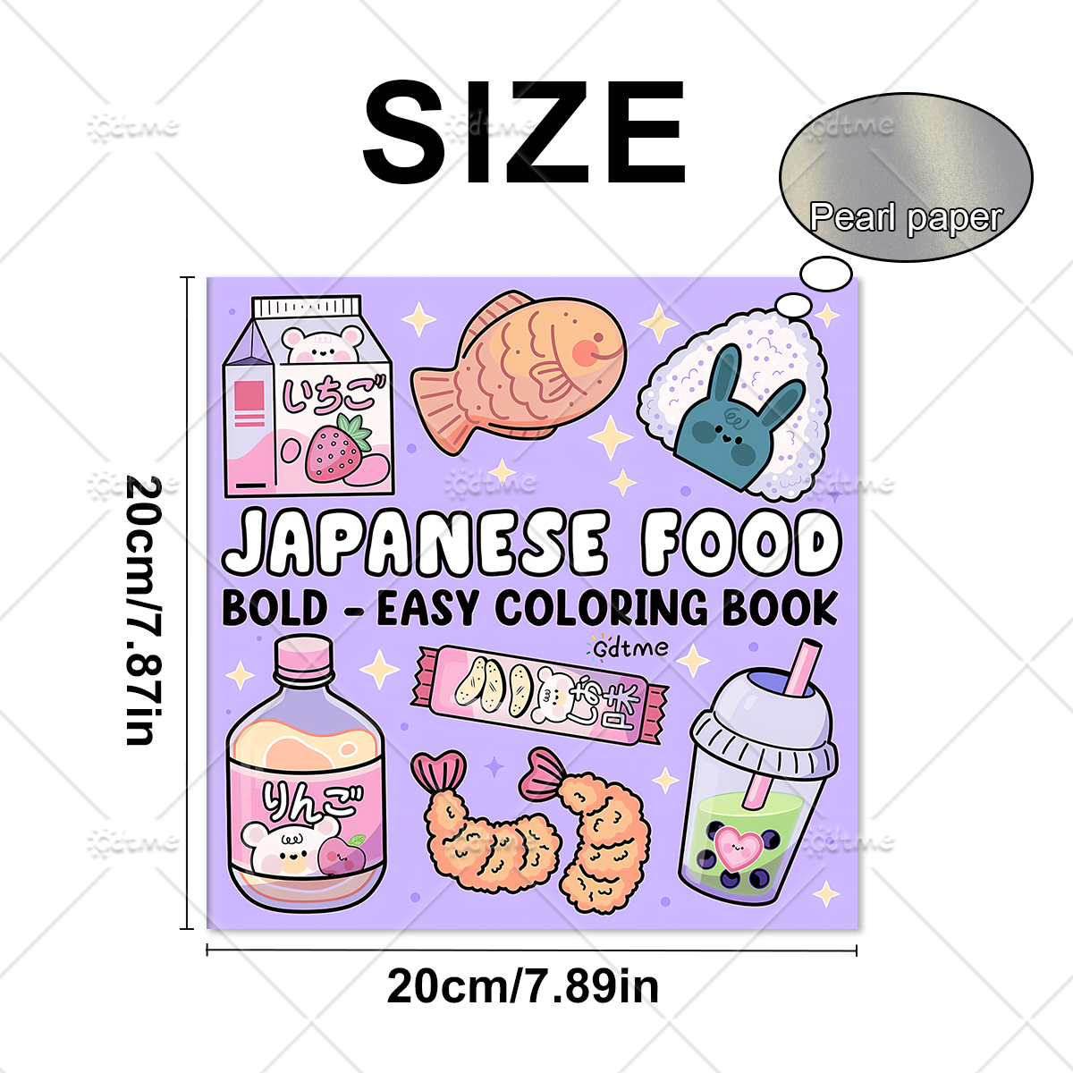 JAPANESE FOOD Bold-easy Patter - Food Snacks Coloring Book บทวิจารณ์และราคา