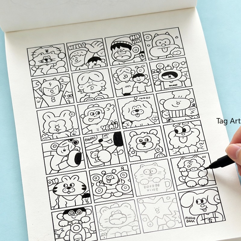 Anxious Relief Hand Picture Bo - Food Snacks Coloring Book บทวิจารณ์และราคา
