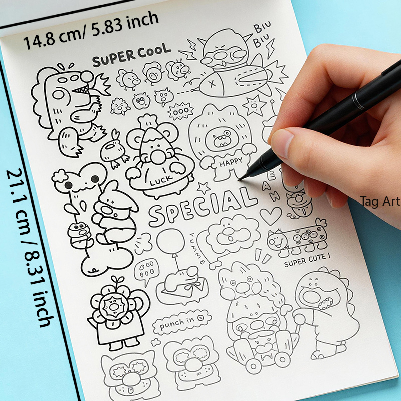 Anxious Relief Hand Picture Bo - Food Snacks Coloring Book บทวิจารณ์และราคา