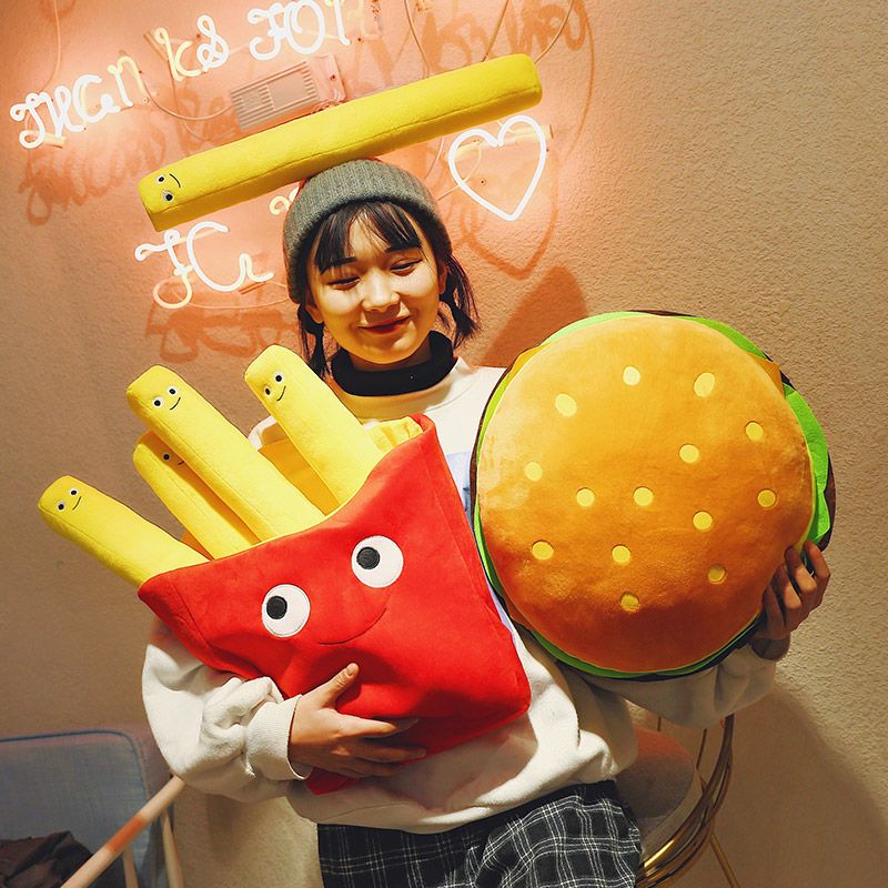 Hamburg French Fries Plush Sna - Foody Snacks บทวิจารณ์และราคา