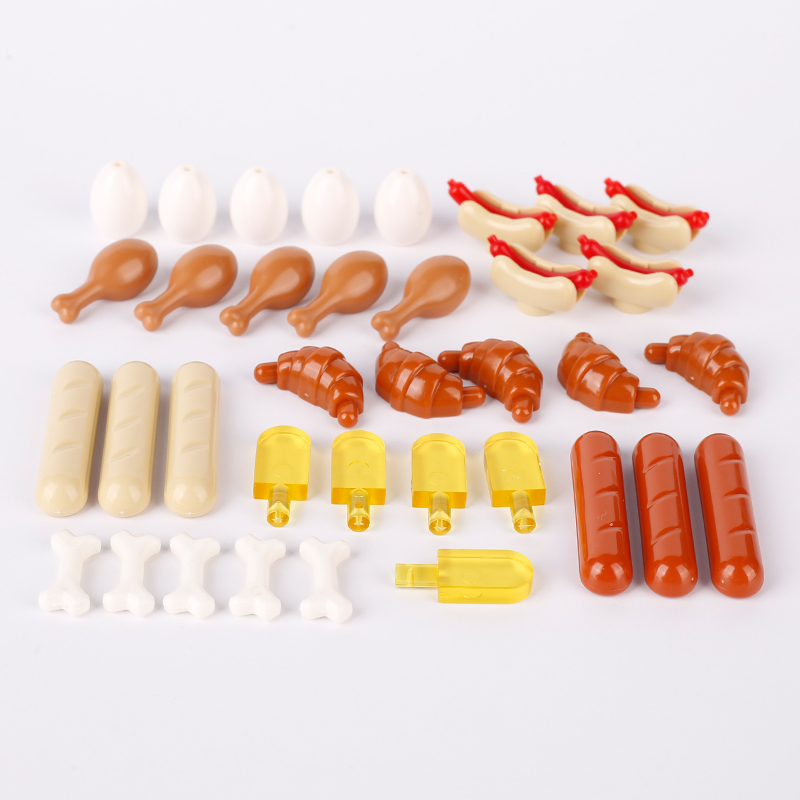 MOC City Street Figures Food P - Food Sweet Snacks บทวิจารณ์และราคา