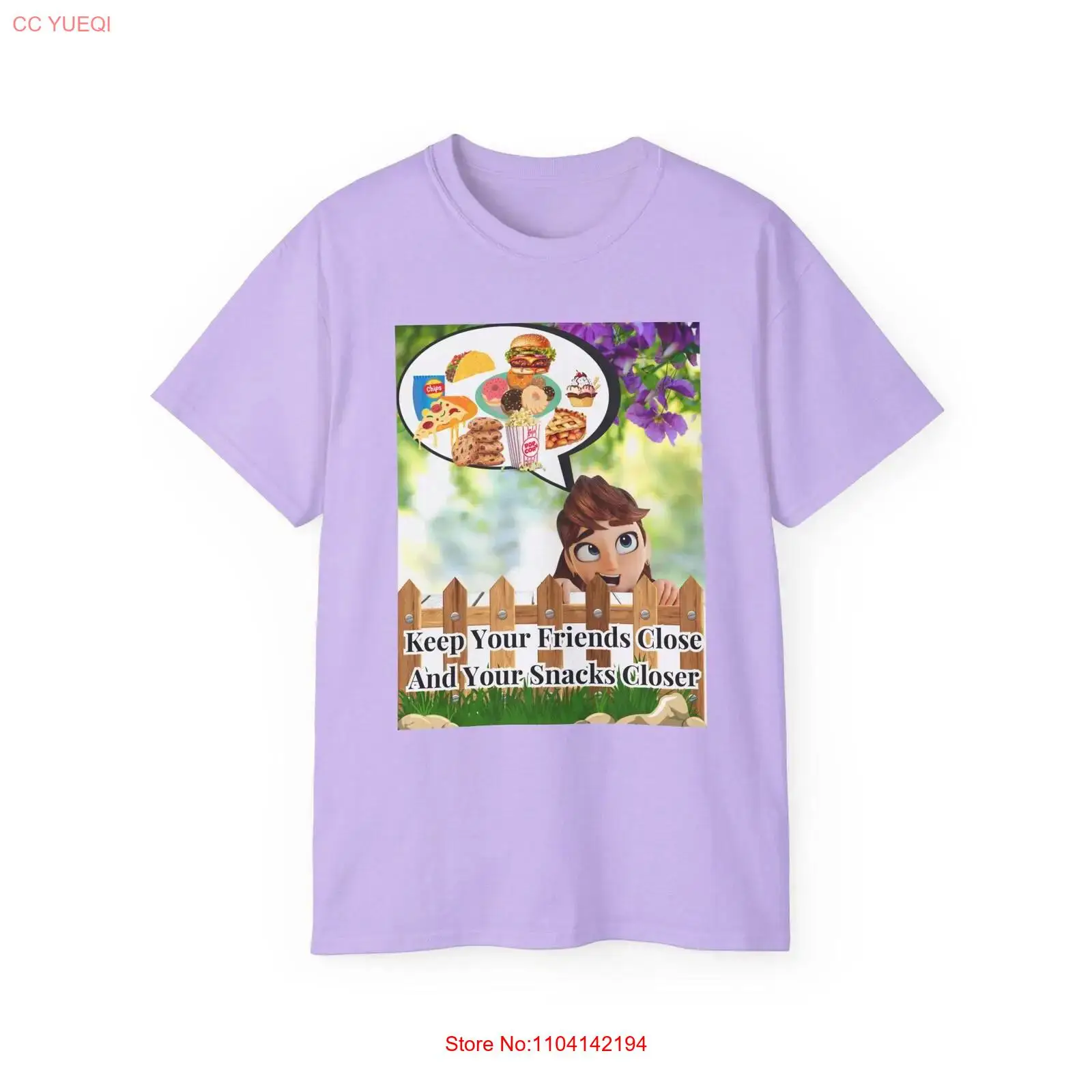 Funny Snack Lover T Shirt Perf - Foody Snacks บทวิจารณ์และราคา