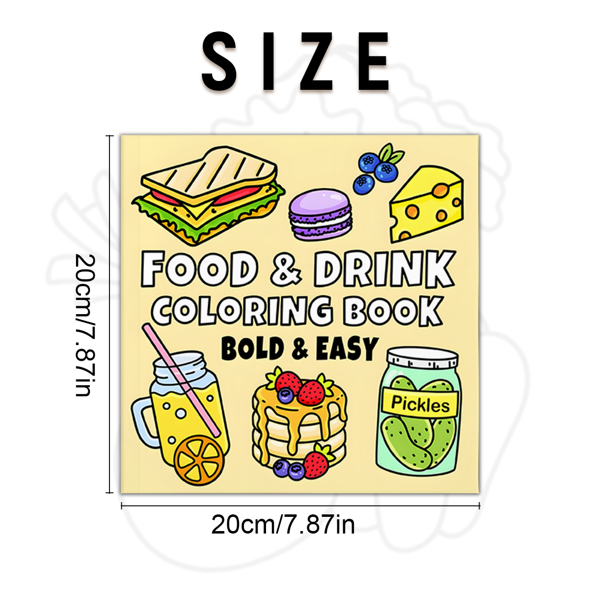 Delicious Treats Coloring Book - Food Snacks Coloring Book บทวิจารณ์และราคา