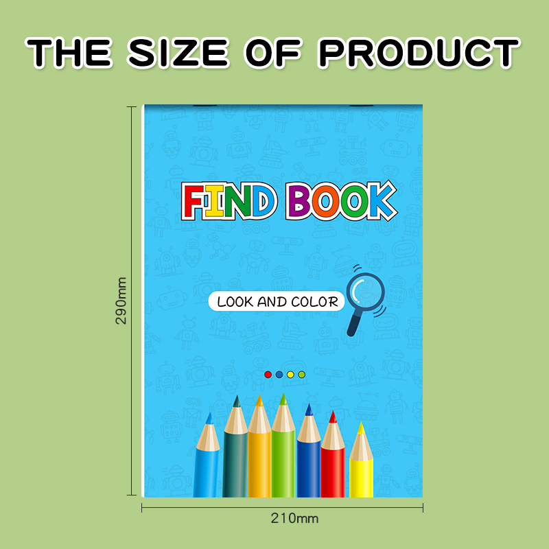 Interactive Book with Hidden P - Food Snacks Coloring Book บทวิจารณ์และราคา
