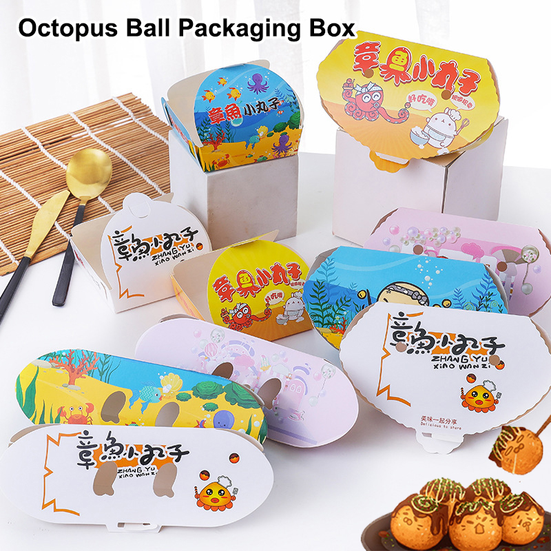100Pcs Disposable Cartoon Octo - Food In Japanese Snacks บทวิจารณ์และราคา