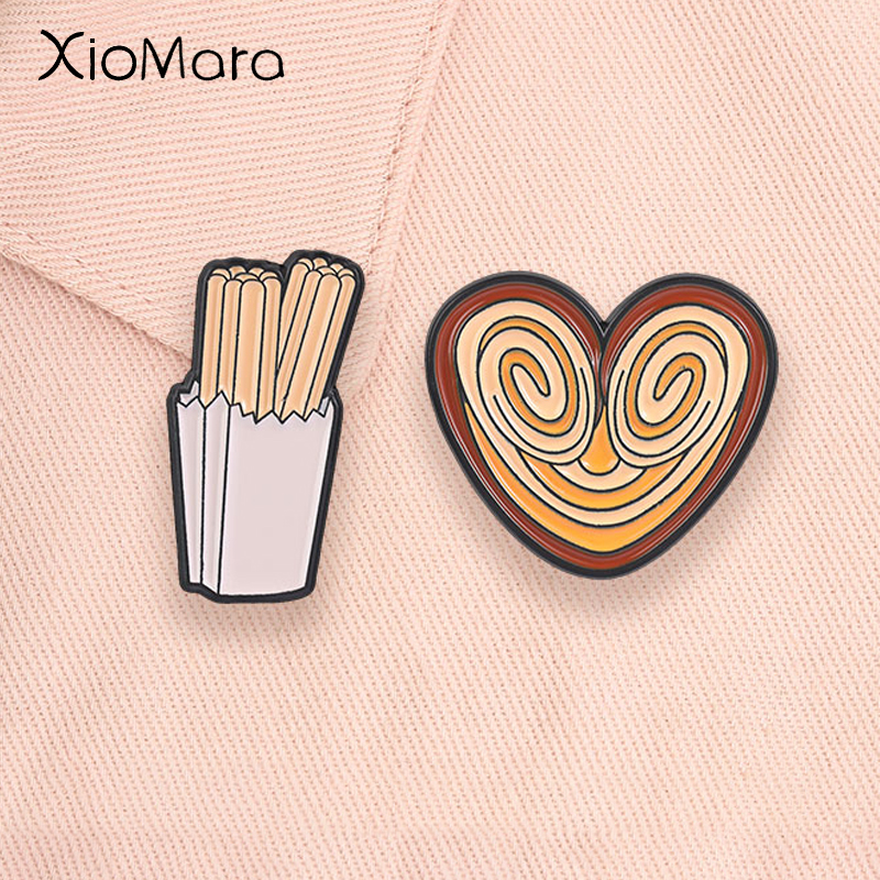 Spanish Food Enamel Pins Delic - Food Sweet Snacks บทวิจารณ์และราคา