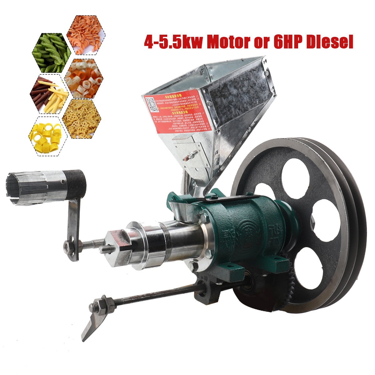 25Kg/h Snack Extruder Corn Ric - Food Processor Snacks บทวิจารณ์และราคา