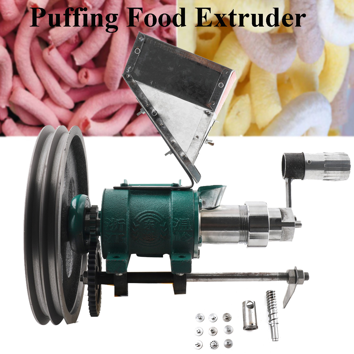 25Kg/h Snack Extruder Corn Ric - Food Processor Snacks บทวิจารณ์และราคา
