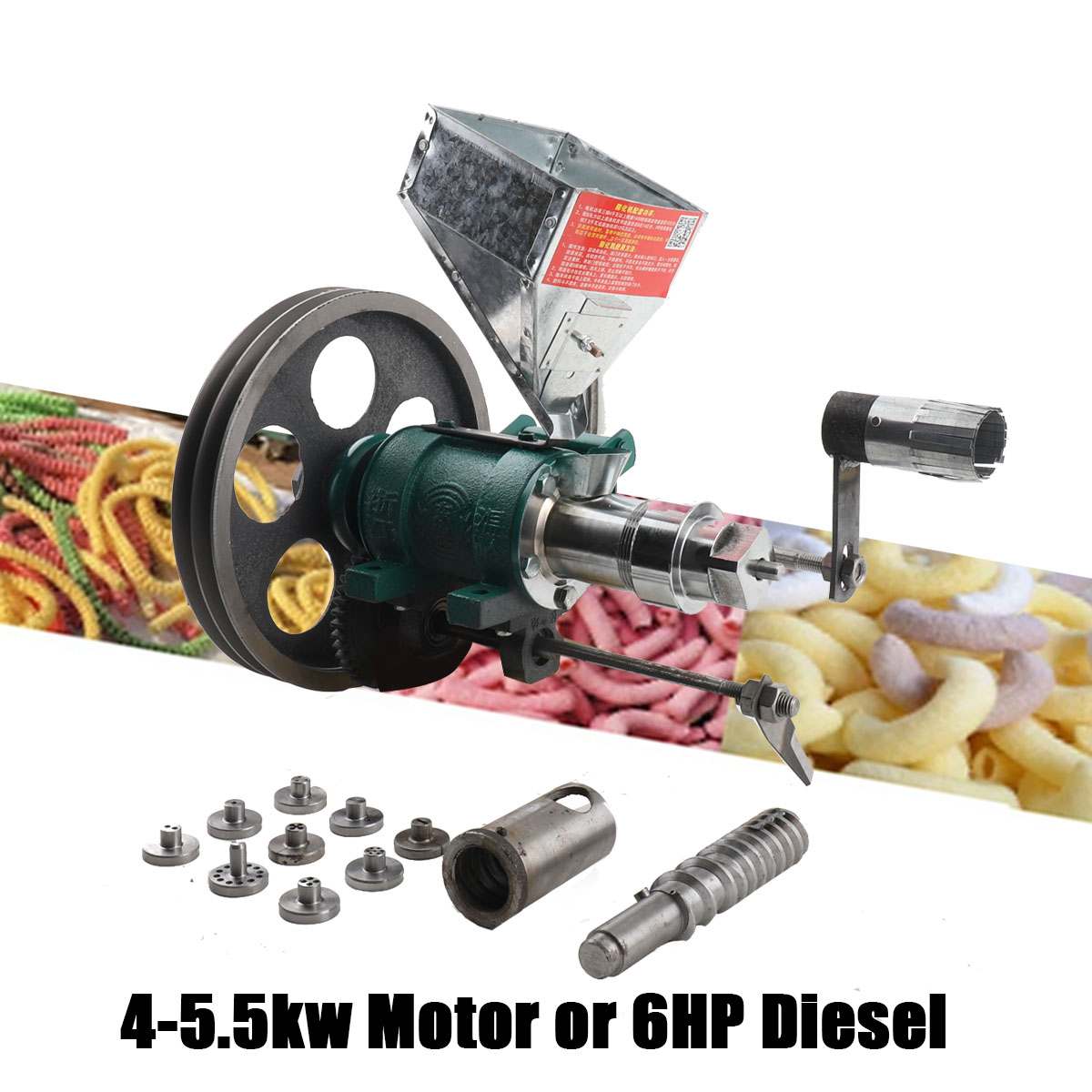 25Kg/h Snack Extruder Corn Ric - Food Processor Snacks บทวิจารณ์และราคา
