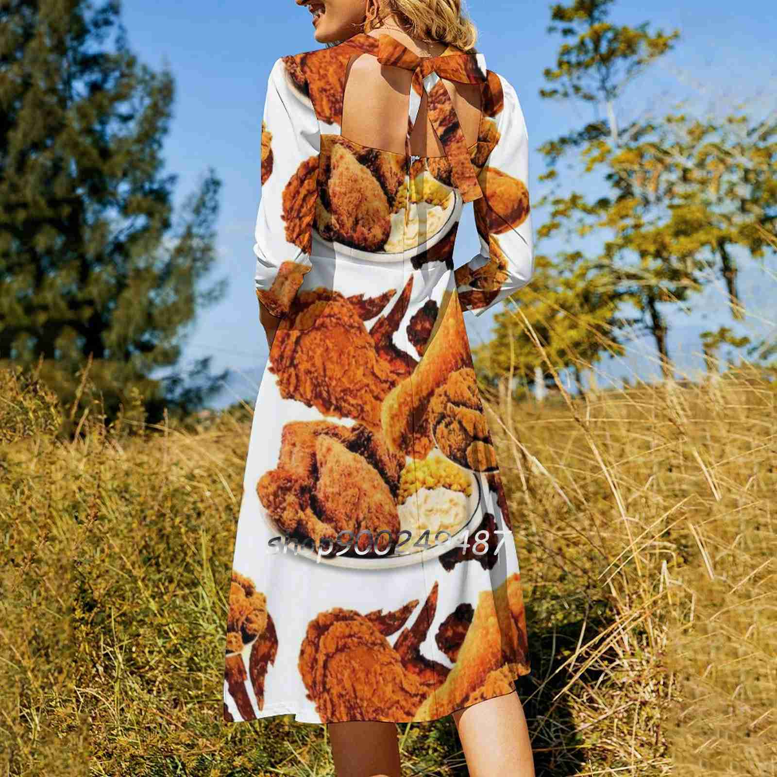 Fried Chicken Sweet Elegant Dr - Yummy Food Snacks บทวิจารณ์และราคา