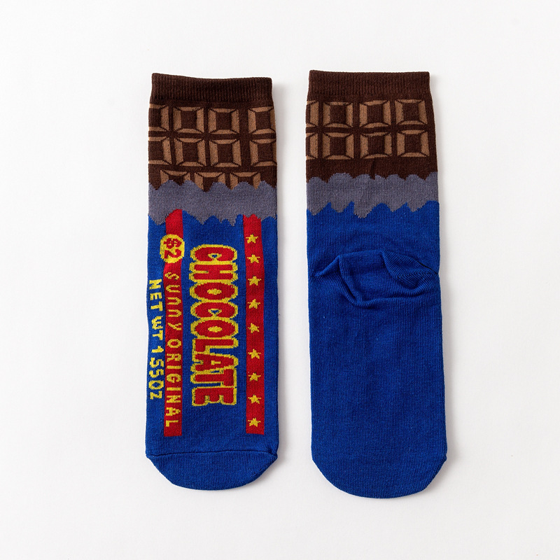 1 Pair Fashion Women Sock Funn - Food In Japanese Snacks บทวิจารณ์และราคา