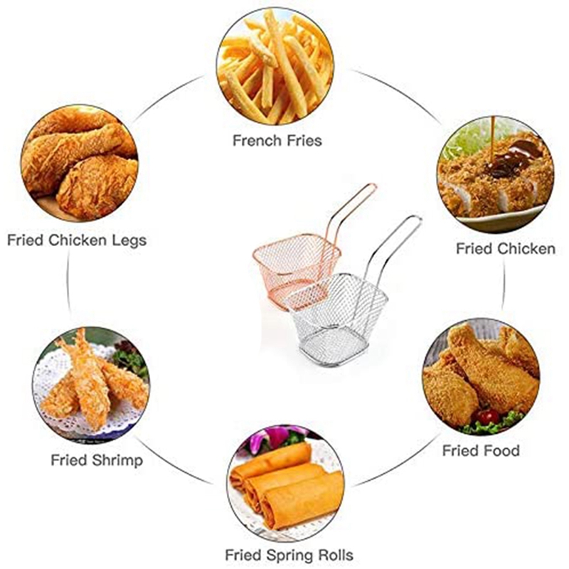 Mini Fry Baskets, Mesh Wire Fr - Food & Snacks Coloring Book Bold & Easy บทวิจารณ์และราคา