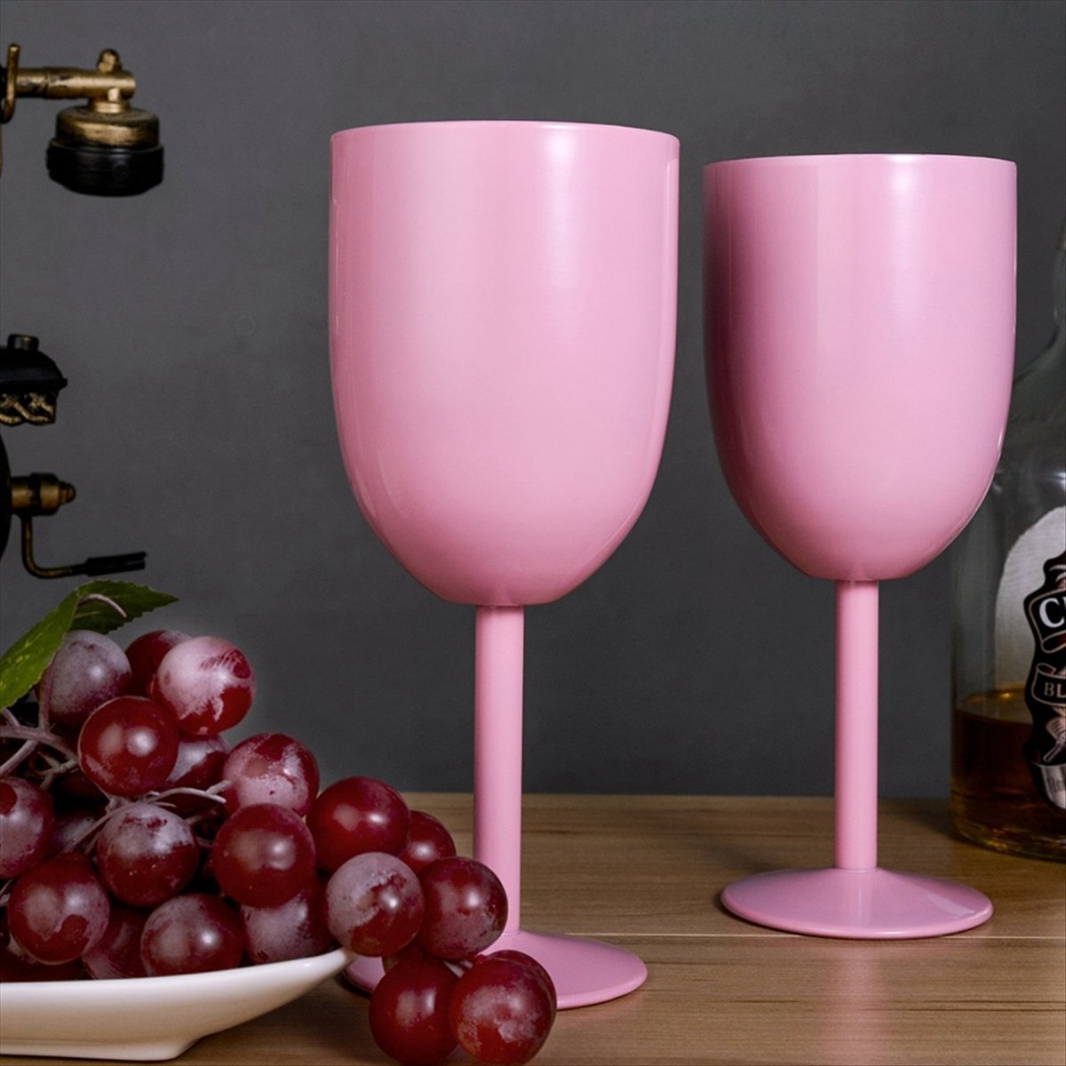 2PCS Insulated Pink Wine Glass - Food & Snacks Coloring Book Bold & Easy บทวิจารณ์และราคา