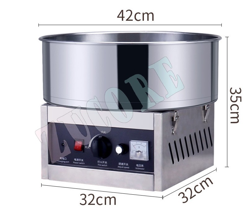 Commercial DIY Cotton Candy Ma - Food Processor Snacks บทวิจารณ์และราคา