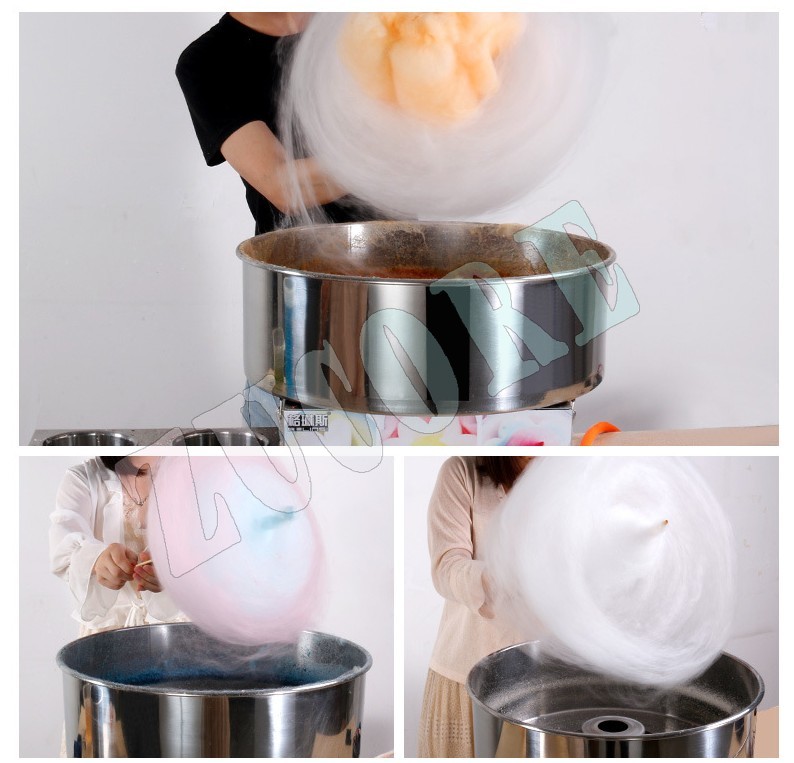 Commercial DIY Cotton Candy Ma - Food Processor Snacks บทวิจารณ์และราคา