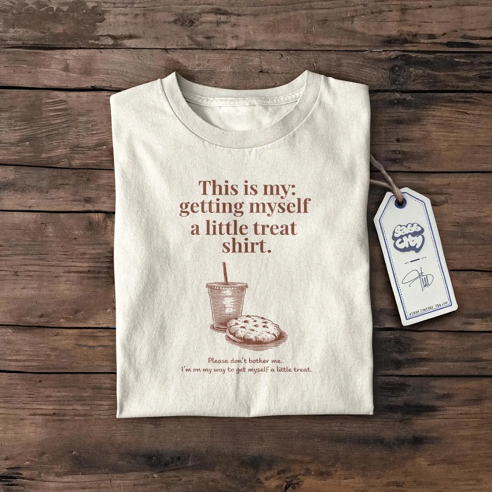 Foodie TreaT T Shirt Self Love - Foody Snacks บทวิจารณ์และราคา