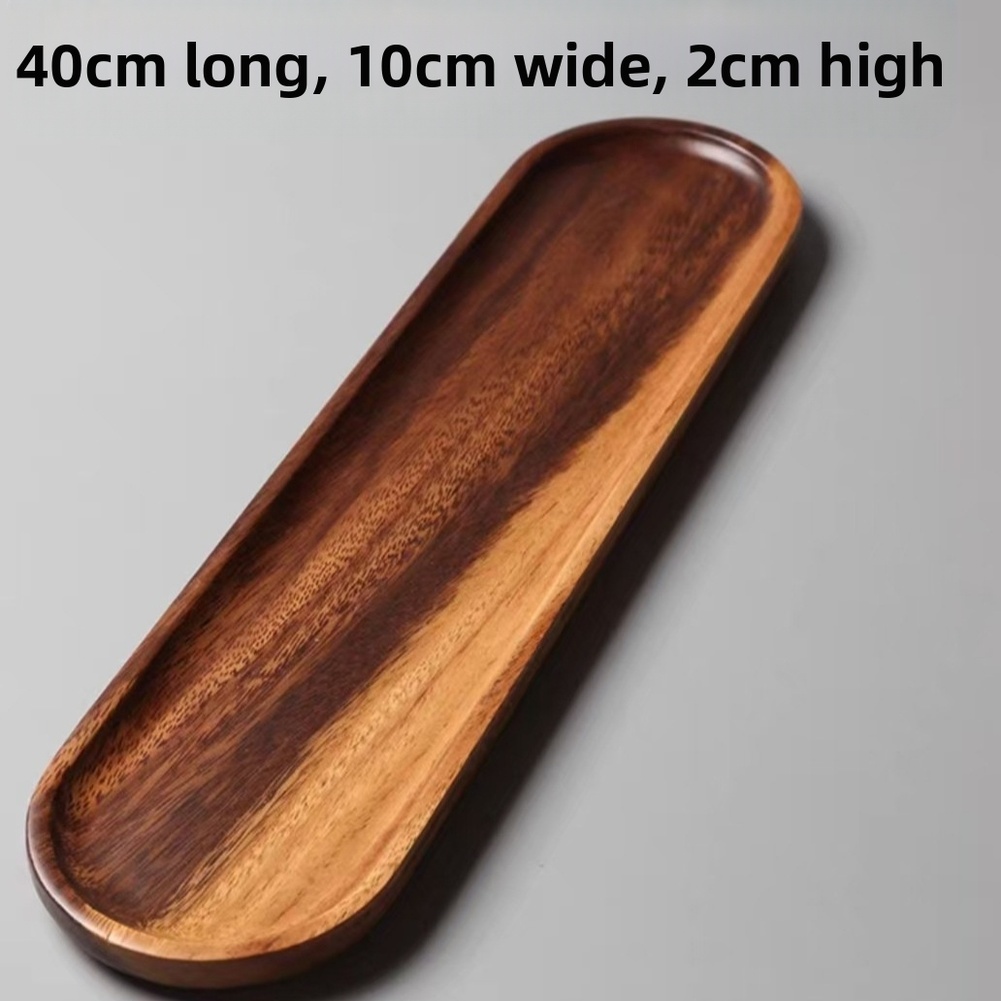 Walnut Wood Tray Tableware Rec - Food In Japanese Snacks บทวิจารณ์และราคา