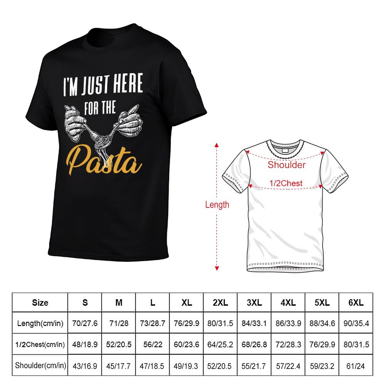 I'm Just Here For The Pasta Sn - Foody Snacks บทวิจารณ์และราคา