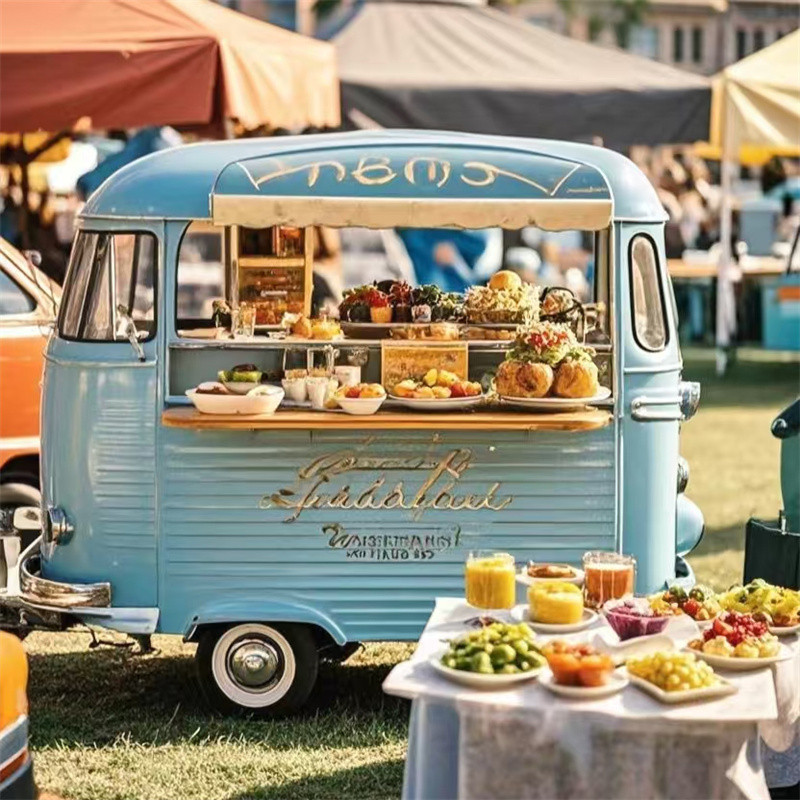 Portable Mobile Food Cart Trai - Food And Snacks บทวิจารณ์และราคา
