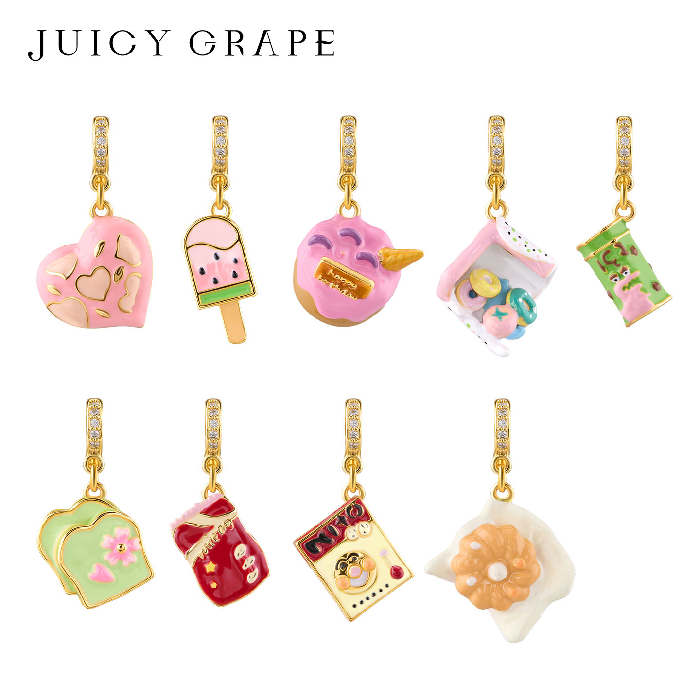 Sweet Treats 3D Enamel Candy P - Food Sweet Snacks บทวิจารณ์และราคา