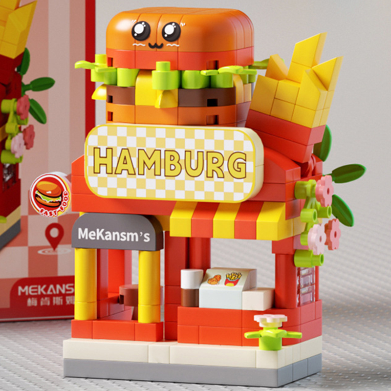 NEW DIY Hamburger Restaurant C - Food Snacks Ideas For Kids บทวิจารณ์และราคา