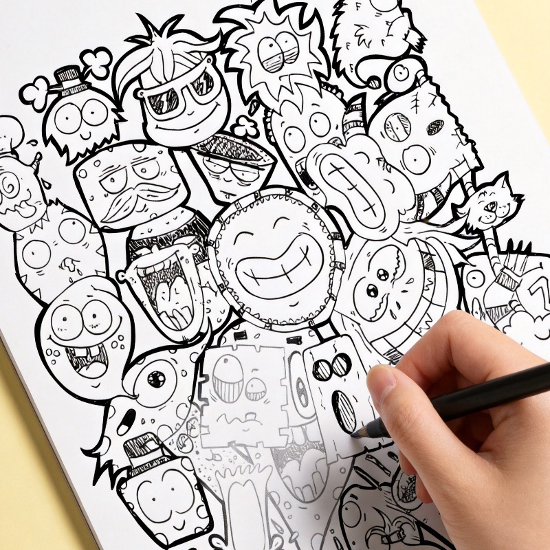 An Adult Decompression and Med - Food Snacks Coloring Book บทวิจารณ์และราคา
