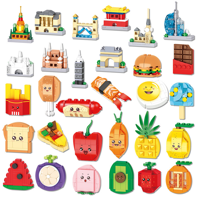 10in1 Cute Architectural Stree - Food Snacks Ideas For Kids บทวิจารณ์และราคา