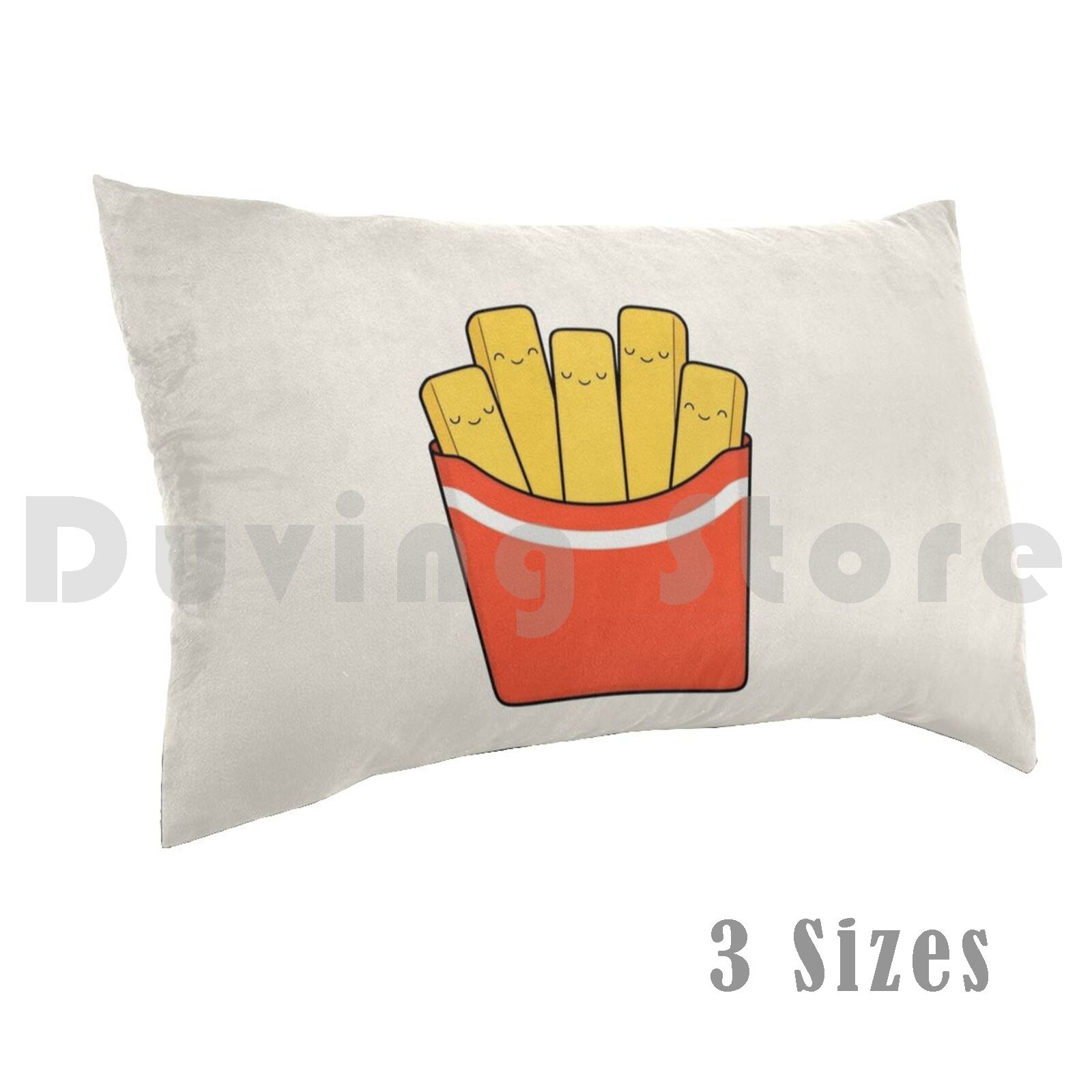 Best Fries pillow Case 20 * 30 - Yummy Food Snacks บทวิจารณ์และราคา