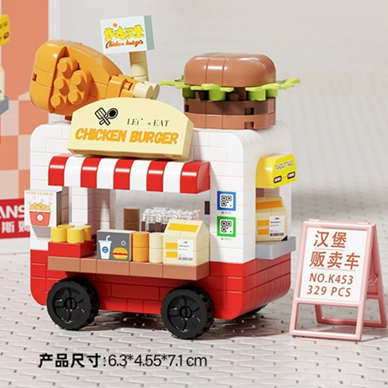 DIY Street Food Truck Building - Food Snacks Ideas For Kids บทวิจารณ์และราคา