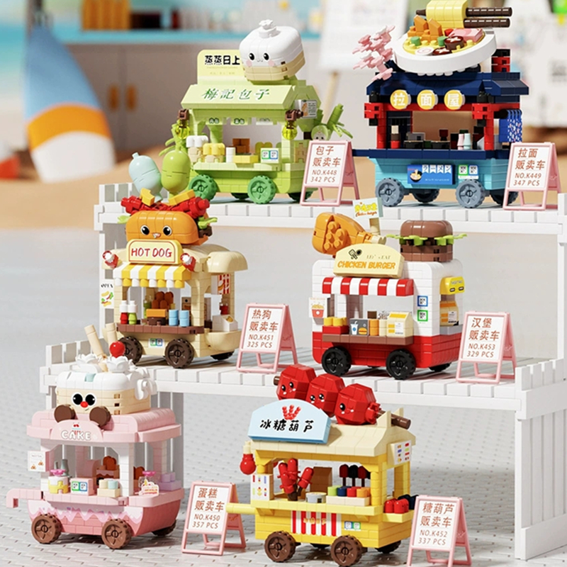 DIY Street Food Truck Building - Food Snacks Ideas For Kids บทวิจารณ์และราคา