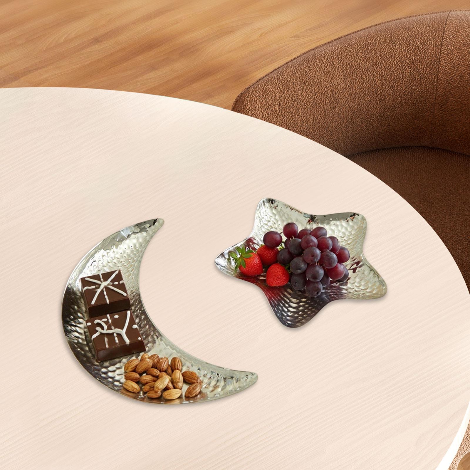 Elegant Iron Tray Set for Swee - Food Sweet Snacks บทวิจารณ์และราคา