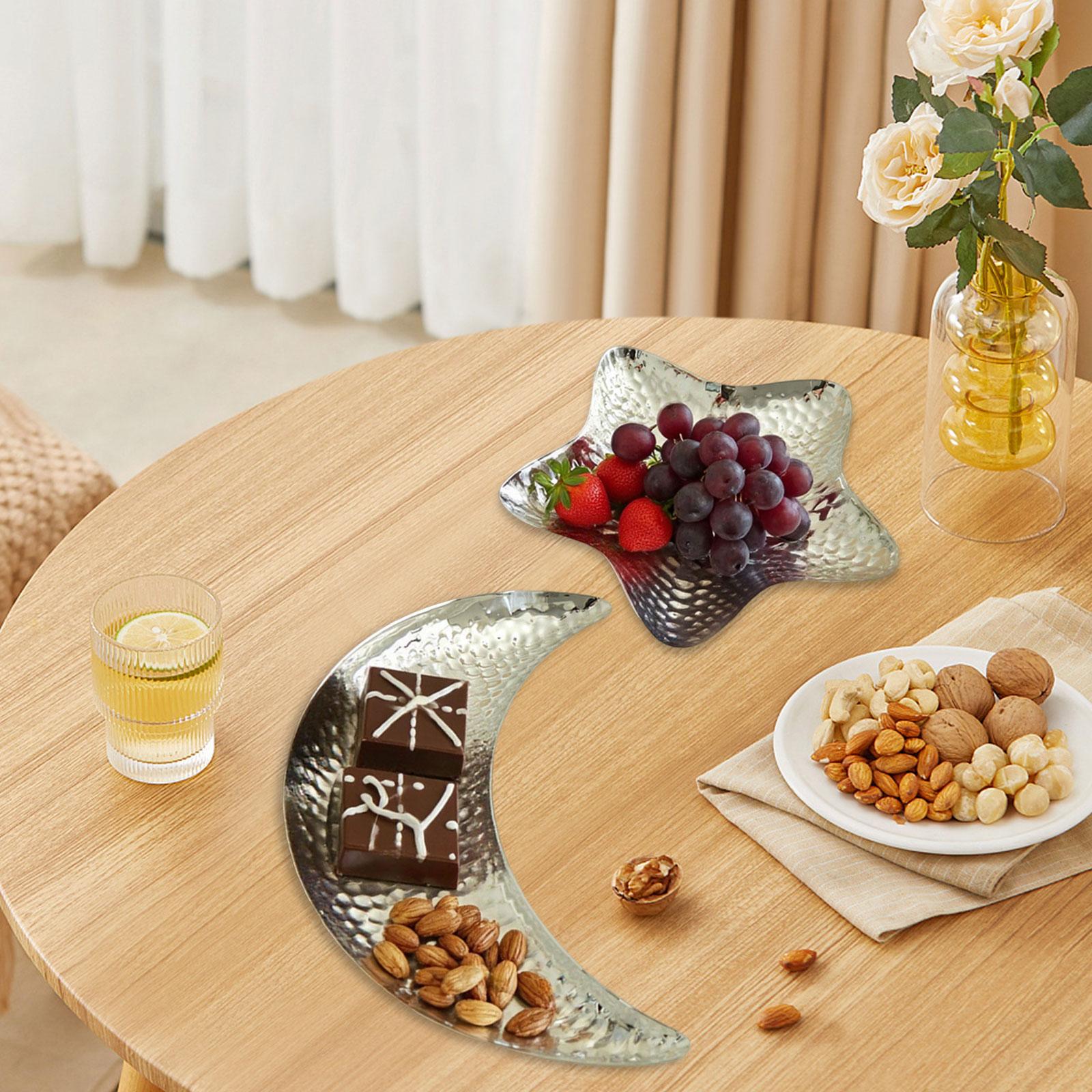 Elegant Iron Tray Set for Swee - Food Sweet Snacks บทวิจารณ์และราคา