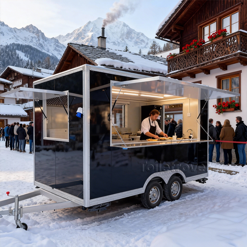 High End Commercial Food Truck - Food Sweet Snacks บทวิจารณ์และราคา